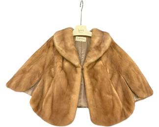 Batehteng Houston Womens Fur Cape 