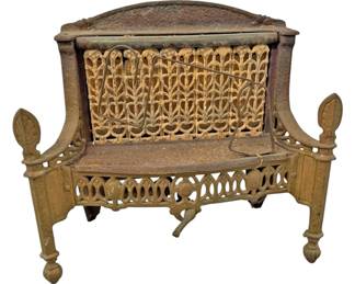 Antique Iron Gas HeaterFireplace Insert 