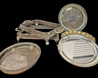 Assorted Vintage Silver Plated Lot 