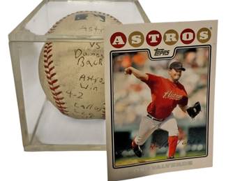 Autographed Game Played Baseball Card 