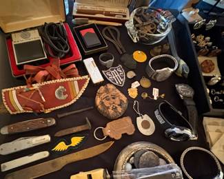 Pocket Knives & Mens Watches
