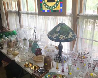 Stain Glass & Glassware