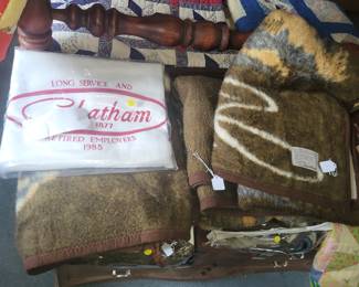 6 vintage Chatham Blankets 
Sold individually 