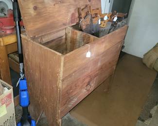 Antique Mill Chest
