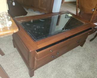 Bob Timberlake Showcase Table with Drawers