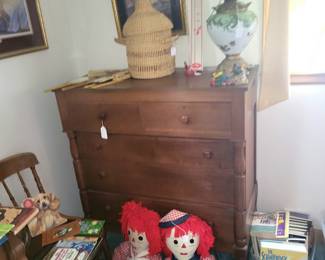 1840 Western NC Chest Solid Cherry & Pegged