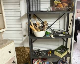 Utility Rack & Kitchenware 