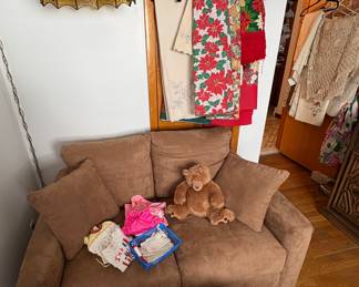 Christmas Linens & Baby Clothing 