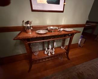 Bamboo Console Table