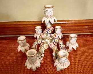 Italian (?) Ornate Candle Holder
