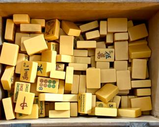 Bakelite Mah Jong Tiles