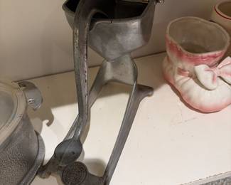 Vintage food grinder