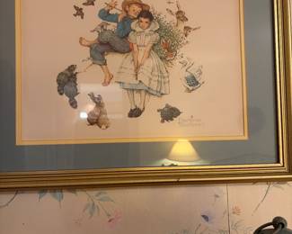 Norman Rockwell print