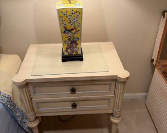  2.  End tables high boy and dresser and mirror 
