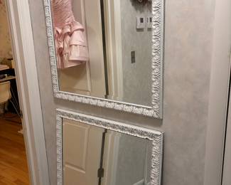 Two wall mirrors 