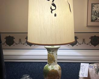 Pair of Fredrick Cooper lamps, front office, $225. Excellent condition. 