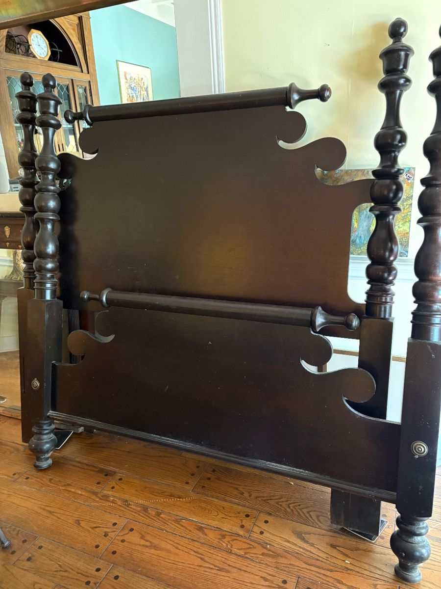 Empire style queen size bed 