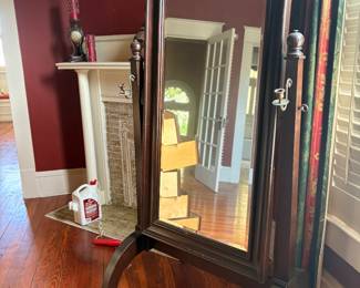 Empire style Chevel mirror 