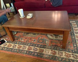 Coffe table. &46. Nice Rug  $75