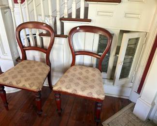 Pr Vic chairs. $20 each 