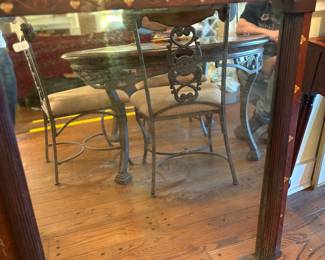 Old inlaid mirror   $50