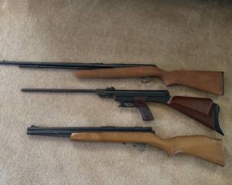AUCTION ITEM SATURDAY AT 1:00 REMINGTON 550-1, CROSMAN & e GAMO-22'S