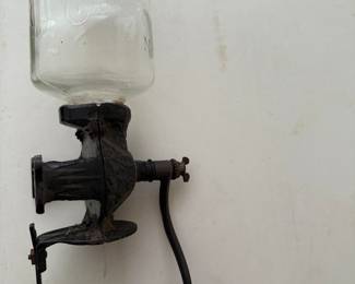 Crystal no. 3 coffee grinder. 