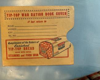 Just a sampling of advertising items. Lots of tin and cardboard container advertising. 