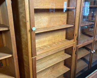 [Many] Custom Made Display / Curio Cabinets (On Wheels), Glass Doors
