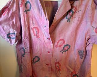 Hand painted shirt “Boy meets girl”