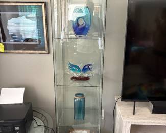 Great glass display cabinet 