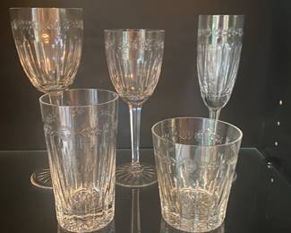 Wedgwood Crystal glassware 