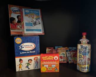 Hooked on phonics and educational materials