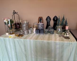 Yankee Candle and other candle accessories 