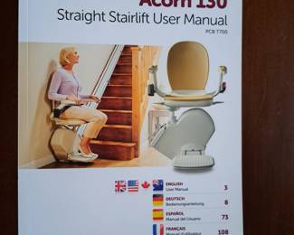 STAIR LIFT MANUAL
