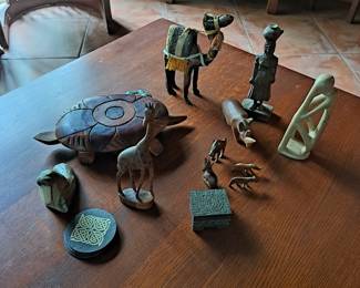 Animal and other figurines