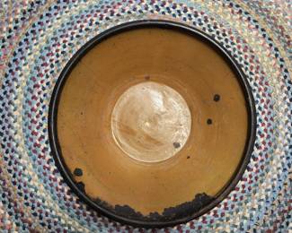 Very large - 20" Alamance county dirt dish 