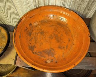 Awesome glaze on dirt dish 