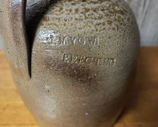 "J.M. Yow / Erect NC" stamped 