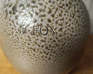 Strong stamp  "N. FOX"