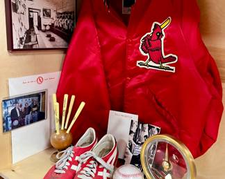 Butch Yatkeman Collection, Cardinals Equipment manager and employed with them over 50 years