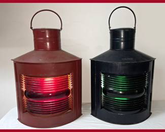 Port and Starboard Lanterns; Electric 