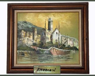 Signed Oil Painting