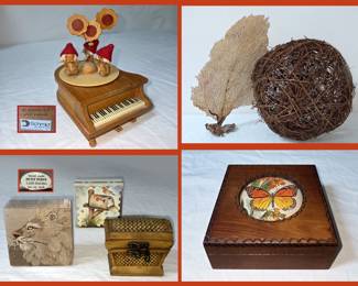 Schmidt Music Box and Other Small Boxes