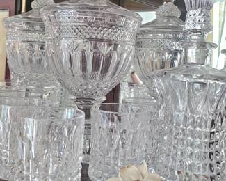 More glass and crystal 