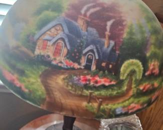 Painted lamp