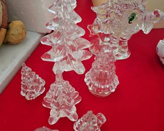 Glass Christmas trees