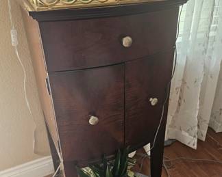 Vintage slender cabinet 