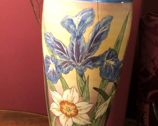 1981 Santa Barbara Ceramic Design (SBCD) 12” vase - we also have an SBCD lamp (not shown)