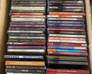 CDs - genres include rock, grunge, new wave & more 